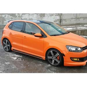 VW Polo Mk5 2009+ - Marşpiyel Rieger Stil, İşlemsiz Ham Yüzey Vakum Set