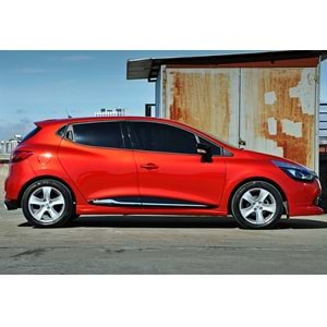 Renault Clio 4 2012+ - Marşpiyel Sport Stil, İşlemsiz Ham Yüzey Vakum Set