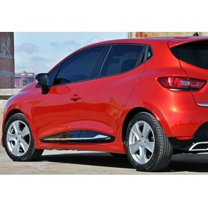 Renault Clio 4 2012+ - Marşpiyel Sport Stil, İşlemsiz Ham Yüzey Vakum Set