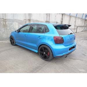 VW Polo Mk5 2009+ - Marşpiyel R Line Stil, İşlemsiz Ham Yüzey Vakum Set