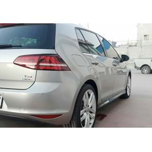 VW Golf Mk7 2012+ - Marşpiyel Sport, İşlemsiz Ham Yüzey Vakum Set