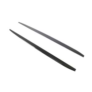 Seat Leon Mk3 2012+ - Marşpiyel Çıta/Alt Yan Performance V1 Stil, Piano Black Ürün Yüzeyi, Vakum, Set