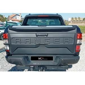 Ford Ranger Wildtrak T6 2011+ - Bagaj Üst Kaplaması A Plus+ Raptor V1 Stil, Mat Siyah Vkm.