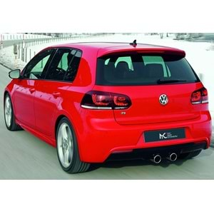 VW Golf Mk6 2008+ - Stop R20 Stil, Beyaz Yüzey Led Standart Sinyal PC Set