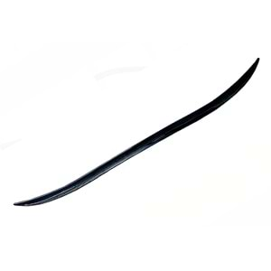 Universal - Spoiler Anatomik Stil Bagaj Üzeri, 120 cm Piano Black PVC