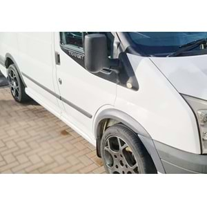 Ford Transit Mk3 FL 2006+ - Çamurluk Üzeri Kaplaması A Plus+ Oem V1 Stil, Mat Siyah Ürün Yüzeyi, Vkm., Set