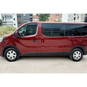 Renault Trafic 3 FL2 2022+ - Çamurluk Kaplaması/Üst, A Plus Std Line V1, Uzun Şase, Mat Siyah Ürün Yüzeyi, Vakum, Set