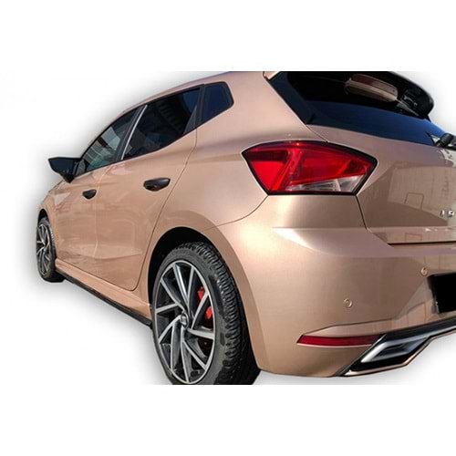 Seat Ibiza Mk5 2017+ - Marşpiyel/Yan, C Std. Aero V1 Stil, İşlemYapılmamış Ham Ürün Yüzeyi, Vakum, Set