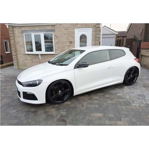 VW Scirocco Mk3 2008+ - Marşpiyel/Yan Üst B Plus R Stil, İşlem Yapılmamış Ham Ürün Yüzeyi, Vakum, Set