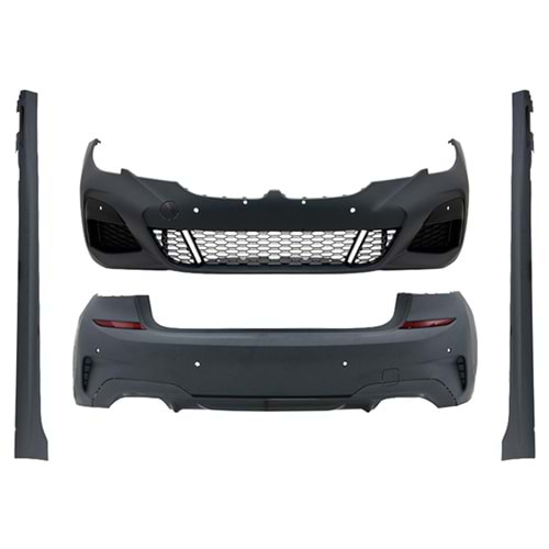 BMW G20 2019+ - Body Kit/Set, M Technic V1 Stil/PDC, İşlem Yapılmamış Ham Ürün Yüzeyi, ABS, Set