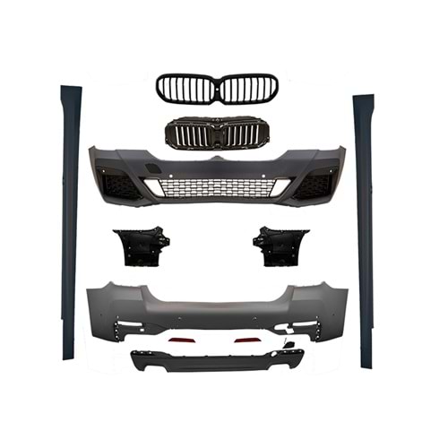BMW G30 LCI 2020+ - Body Kit/Set, M Technic V1 Stil/PCD, İşlem Yapılmamış Ham Ürün Yüzeyi, ABS, Set