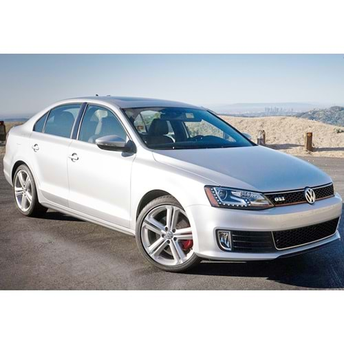 VW Jetta Mk6 2010+ - Marşpiye GLI Stil Pnjr., İşlem Yapılmamış Ürün Yüzeyi, ABS, Set