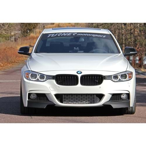 BMW F30 2012+ - Ön Flap M Performance Stil, Piano Black Vakum Set