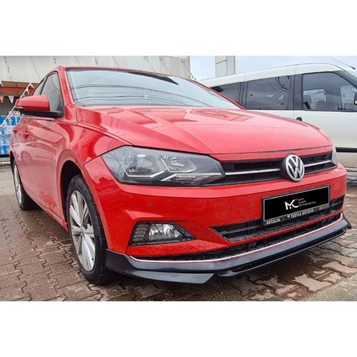 VW Polo Mk6 2018+ - Ön Ek ABT Stil, İşlemsiz Ham Yüzey Vakum