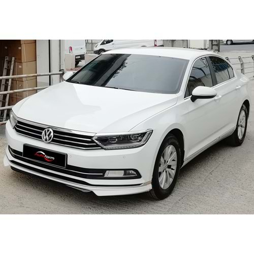 VW Passat B8 2015+ - Ön Ek ABT Stil, İşlemsiz Ham Yüzey Vakum