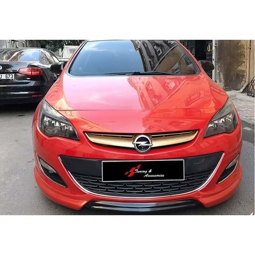 Opel Astra J FL 2012+ - Ön Ek Rieger V2 Style, İşlemsiz Ham Yüzey Vakum