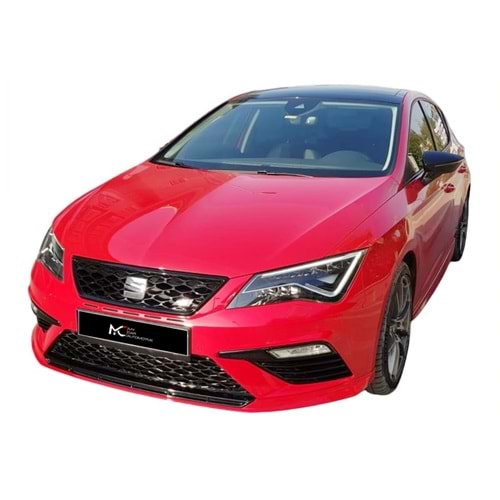 Seat Leon Mk3 FL 2017+ - Ön Ek Aero Stil, İşlemsiz Ham Yüzey Vakum