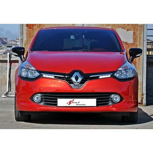 Renault Clio 4 2012+ - Ön Ek Rieger Stil, İşlemsiz Ham Yüzey Vakum