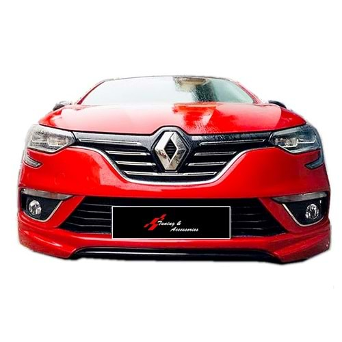 Renault Megane 4 2016+ - Ön Ek Custom, İşlemsiz Ham Yüzey Vakum