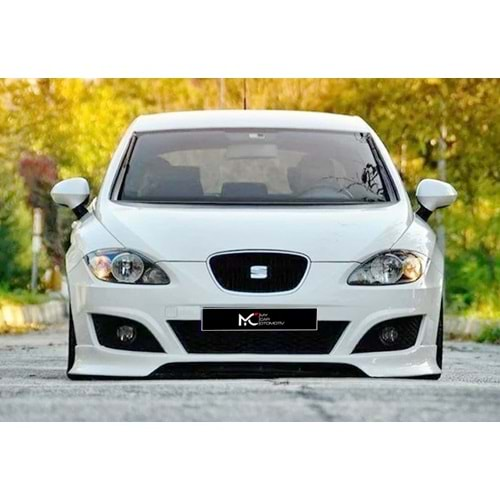 Seat Leon Mk2 FL 2009+ - Ön Ek Cupra Style, İşlemsiz Ham Yüzey Vakum