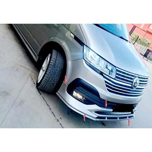 VW Transporter T6.2 2020+ - Ön Ek ABT Stil, İşlemsiz Ham Yüzey Vakum Set