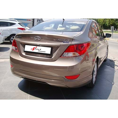 Hyundai Acc. Blue 2011+ - Arka Ek Sport, İşlemsiz Ham Yüzey Vakum