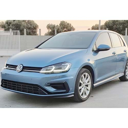 VW Golf Mk7 2012+ - Body Kit R Stil 7.5 Görünümlü Chn., İşlemsiz Yüzey ABS Set