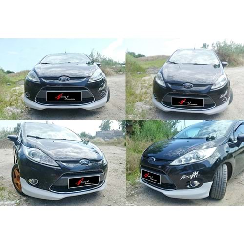 Ford Fiesta Mk6 2008+ - Tampon Eki/Ön, ST V1 Stil, İşlem Yapılmamış Ham Ürün Yüzey Vakum