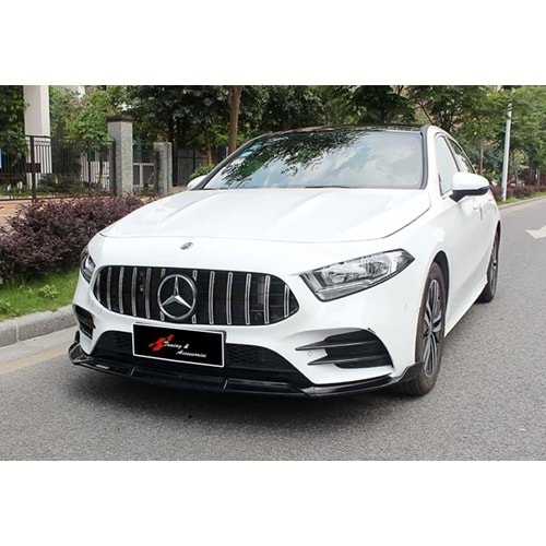 M. Benz W177 2018+ - Panjur GTR Oem Stil, Krm. Şerit Piano Black İç Yüzey ABS