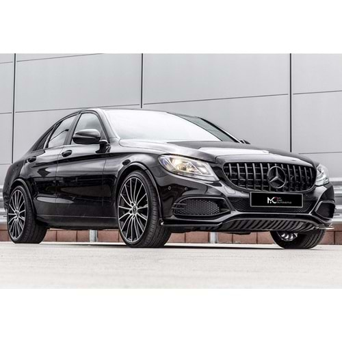 M. Benz W205 2015+ - Panjur GTR Oem Stil, Piano Black Çerçeve İç ABS