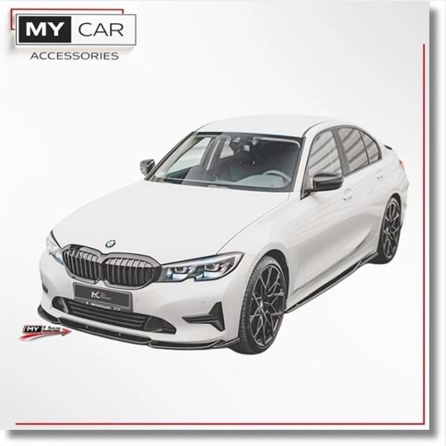 BMW G20 2019+ - Tampon Lipi/Ön, A Plus Standard Bumper V2 Stil, Piano Black Parlak Ürün Yüzeyi, Vakum