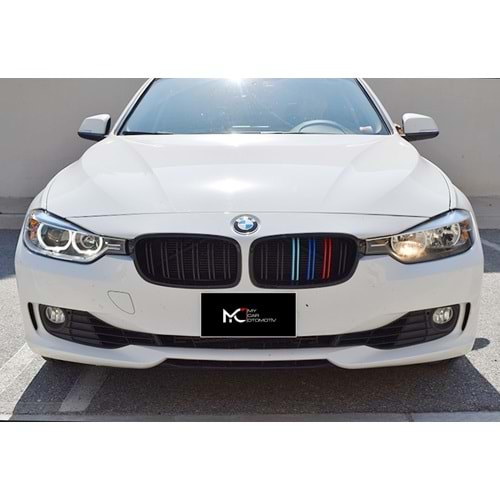 BMW F30 2012+ - Far Oem LCI Stil Halogen, Mercek , DRL, Led Sinyal, Mat Siyah İç Yüzey, PC Set