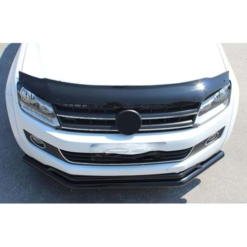 Vw Amarok 2010+Kaput Rüzgarlığı Piano Black FVM Oem Klipsli, Piano Black