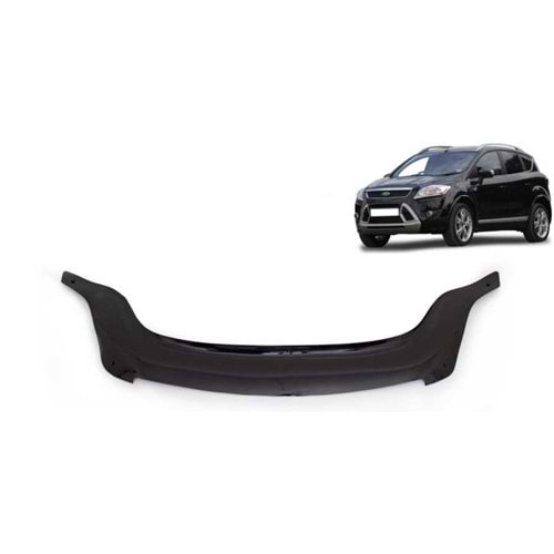 Ford Kuga 2008-2012 Kaput Rüzgarlığı Piano Black FVM Oem Klipsli, Piano Black