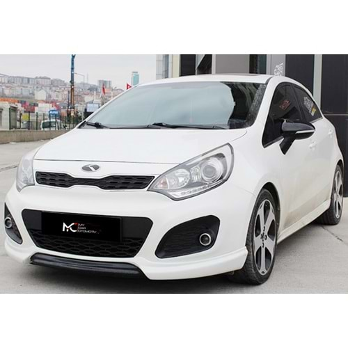 Kia Rio 2011+ - Ayna Kapağı Batman V1 Stil Yapıştırma Sinyalli , Piano Black ABS Set