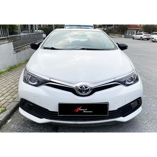 Toyota Corolla 2013+ - Ayna Kapağı Batman V1 Stil Yapıştırma, Piano Black Ürün Yüzeyi ABS Set