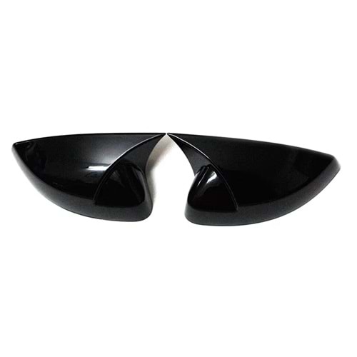 Audi A3 8V 2012+ - Ayna Kapağı, A Pls+ Batman V2 Stil, İthal/Yapıştırma, Piano Black Boyalı Ürün Yüzeyi, ABS, Set