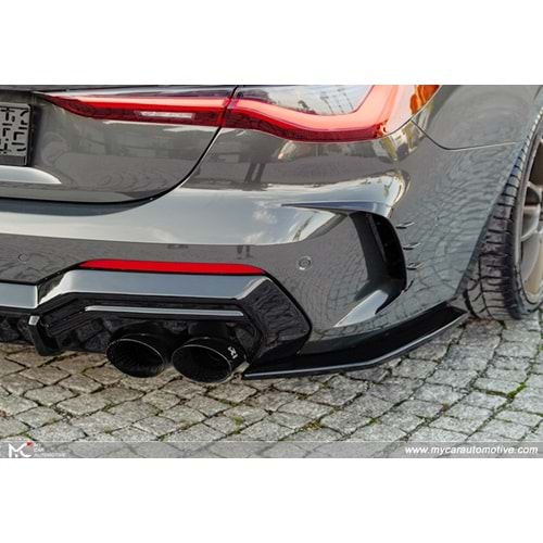 BMW G22 2020+ - Flap/Arka A Plus M440i M Pack V2 Stil, Piano Black Parlak Ürün Yüzeyi Vkm.