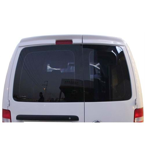 VW Caddy Mk3 FL1 2010+ - Spoiler GT Twin Stil Tavan Üzeri, Piano Black Boyalı Ürün Yüzeyi FRP