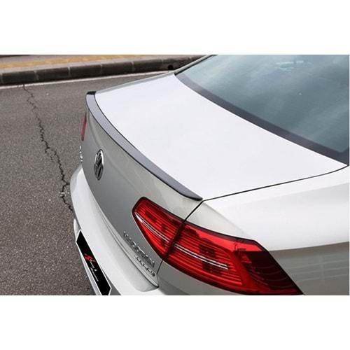 VW Passat B8 2015+ - Spoiler Anatomik Oem V2 Stil, Bagaj Üzeri, Piano Black Boyalı Ürün Yüzeyi, ABS