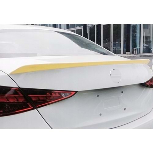 M. Benz W206 2021+ - Spoiler AMG C63 V1 Stil Anatomik Bagaj Üzeri , İşlem Yapılmamış Ham Ürün Yüzeyi ABS
