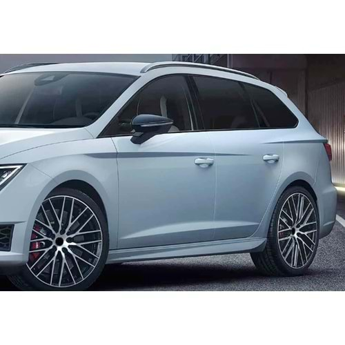 Skoda Superb Mk3 2015+ - Marşpiyel Aero Stil, İşlemsiz Ham Yüzey Vakum Set