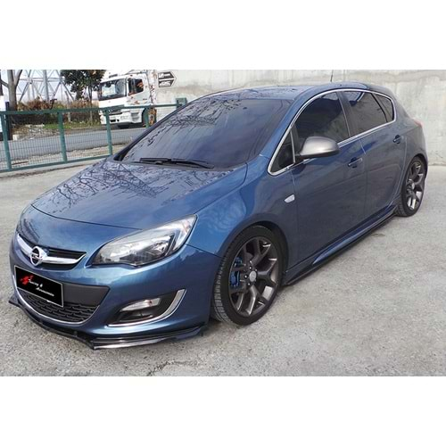 Opel Astra J 2009+ - Marşpiyel OPC Stil, İşlemsiz Ham Yüzey Vakum Set