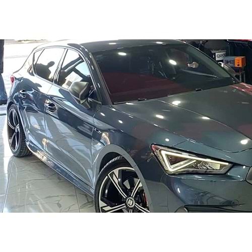 Seat Leon Mk4 2020+ - Marşpiyel Aero, İşlemsiz Ham Yüzey Vakum Set