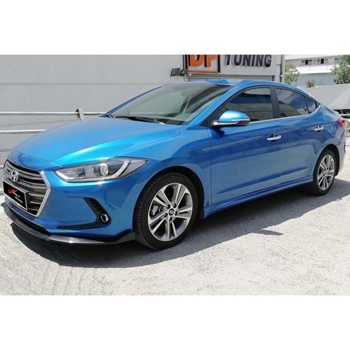 Hyundai Elantra 2015+ - Marşpiyel Sport, İşlemsiz Ham Yüzey Vakum Set