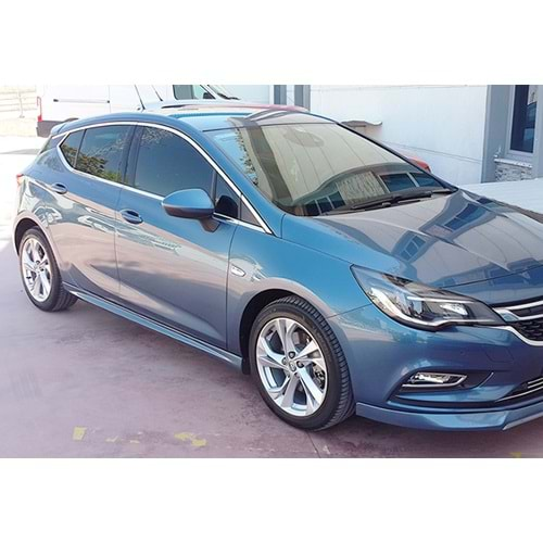 Opel Astra K 2015+ - Marşpiyel Trend, İşlemsiz Ham Yüzey Vakum Set