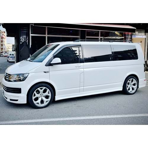 VW Transporter T6.1 2016+ - Marşpiyel Sport U. Şase, İşlemsiz Ham Yüzey Vakum Set