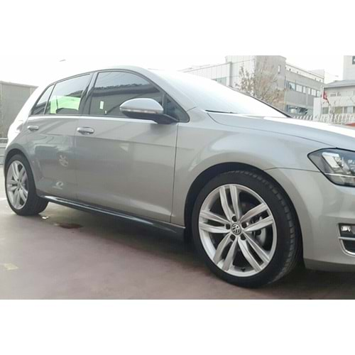 VW Golf Mk7 2012+ - Marşpiyel Sport, İşlemsiz Ham Yüzey Vakum Set