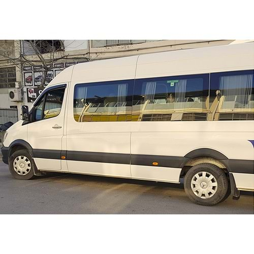 M. Benz W906 2 2006+ - Çamurluk Üzeri Kaplaması A Plus+ Oem V1 Stil, Mat Siyah Ürün Yüzeyi, Vkm., Set