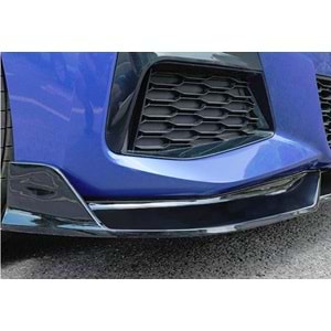 BMW G20 2019+ - Tampon Lipi/Ön, A Plus 330i M Sport V4 Stil, Piano Black Ürün Yüzeyi, Vakum
